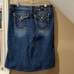 Miss Me Jeans Skirt size: 32